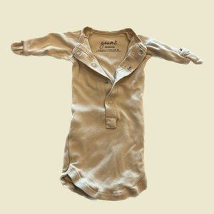 Goumi Kids Sandstone Premie Gown